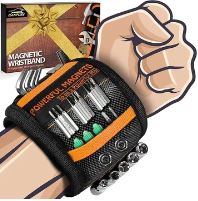Wrist band tool belt for gadgets and tools